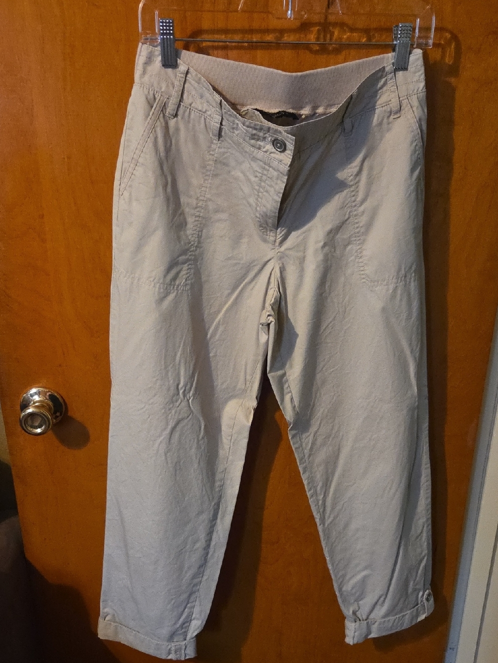 Talbots Light Tan Chinos - Women's Casual Straight Leg